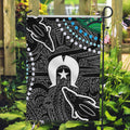 Torest Trait Islands Mix Crocodine Aboriginal Pattern Garden Flag