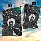 Torest Trait Islands Mix Crocodine Aboriginal Pattern Garden Flag