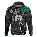 Torest Trait Islands Mix Crocodine Aboriginal Pattern Hoodie