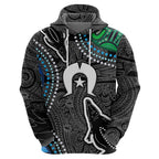 Torest Trait Islands Mix Crocodine Aboriginal Pattern Hoodie