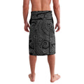 Torest Trait Islands Mix Crocodine Aboriginal Pattern Lavalava