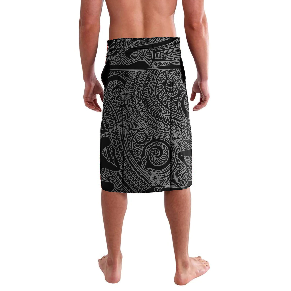 Torest Trait Islands Mix Crocodine Aboriginal Pattern Lavalava