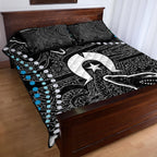 Torest Trait Islands Mix Crocodine Aboriginal Pattern Quilt Bed Set