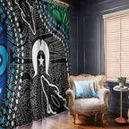 Torest Trait Islands Mix Crocodine Aboriginal Pattern Window Curtain