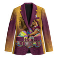 Personalized Brisbane Broncos Blazer Easter Mascot - Colorful Eggs Cartoon Style