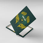 Custom Kangaroos Rugby Canvas Wall Art Polynesian Tribal Pattern Green Gold National Team