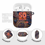 Adelaide Crows NAIDOC Week 2026 AirPods Case Australian Aboriginal Dot Art Dreamtime Pattern Style