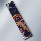 Adelaide Crows NAIDOC Week 2026 Auto Sun Shade Australian Aboriginal Dot Art Dreamtime Pattern Style