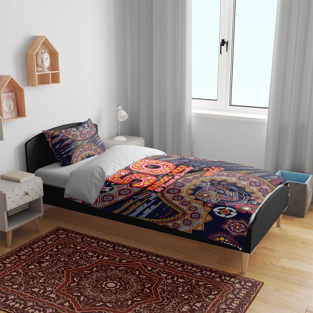 Adelaide Crows NAIDOC Week 2026 Bedding Set Australian Aboriginal Dot Art Dreamtime Pattern Style