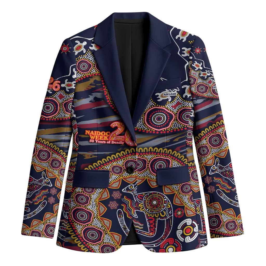 Adelaide Crows NAIDOC Week 2026 Blazer Australian Aboriginal Dot Art Dreamtime Pattern Style