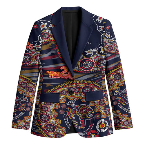 Adelaide Crows NAIDOC Week 2026 Blazer Australian Aboriginal Dot Art Dreamtime Pattern Style
