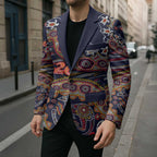 Adelaide Crows NAIDOC Week 2026 Blazer Australian Aboriginal Dot Art Dreamtime Pattern Style