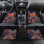 Adelaide Crows NAIDOC Week 2026 Car Mats Australian Aboriginal Dot Art Dreamtime Pattern Style