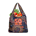 Adelaide Crows NAIDOC Week 2026 Grocery Bag Australian Aboriginal Dot Art Dreamtime Pattern Style