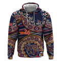 Adelaide Crows NAIDOC Week 2026 Hoodie Australian Aboriginal Dot Art Dreamtime Pattern Style