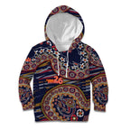 Adelaide Crows NAIDOC Week 2026 Kid Hoodie Australian Aboriginal Dot Art Dreamtime Pattern Style