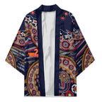 Adelaide Crows NAIDOC Week 2026 Kimono Australian Aboriginal Dot Art Dreamtime Pattern Style