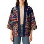 Adelaide Crows NAIDOC Week 2026 Kimono Australian Aboriginal Dot Art Dreamtime Pattern Style