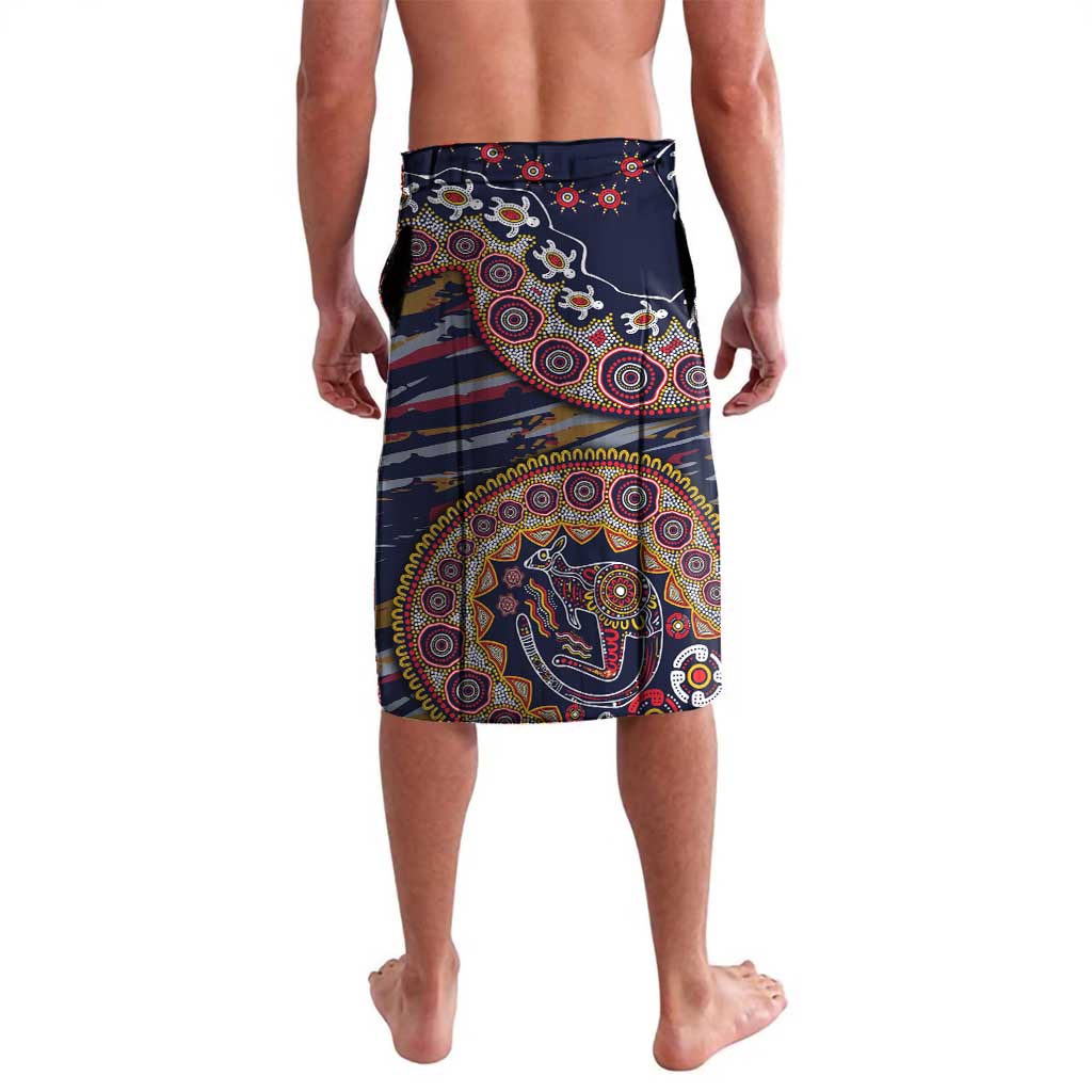 Adelaide Crows NAIDOC Week 2026 Lavalava Australian Aboriginal Dot Art Dreamtime Pattern Style