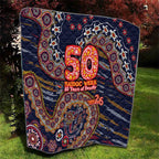 Adelaide Crows NAIDOC Week 2026 Quilt Australian Aboriginal Dot Art Dreamtime Pattern Style