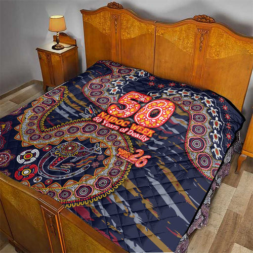 Adelaide Crows NAIDOC Week 2026 Quilt Australian Aboriginal Dot Art Dreamtime Pattern Style