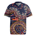 Adelaide Crows NAIDOC Week 2026 Rugby Jersey Australian Aboriginal Dot Art Dreamtime Pattern Style