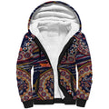 Adelaide Crows NAIDOC Week 2026 Sherpa Hoodie Australian Aboriginal Dot Art Dreamtime Pattern Style
