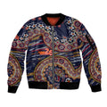 Adelaide Crows NAIDOC Week 2026 Sleeve Zip Bomber Jacket Australian Aboriginal Dot Art Dreamtime Pattern Style