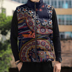 Adelaide Crows NAIDOC Week 2026 Sleeveless Puffer Jacket Australian Aboriginal Dot Art Dreamtime Pattern Style