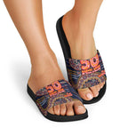 Adelaide Crows NAIDOC Week 2026 Slide Sandals Australian Aboriginal Dot Art Dreamtime Pattern Style
