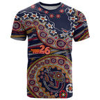 Adelaide Crows NAIDOC Week 2026 T Shirt Australian Aboriginal Dot Art Dreamtime Pattern Style