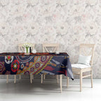 Adelaide Crows NAIDOC Week 2026 Tablecloth Australian Aboriginal Dot Art Dreamtime Pattern Style