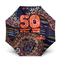 Adelaide Crows NAIDOC Week 2026 Umbrella Australian Aboriginal Dot Art Dreamtime Pattern Style