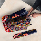 Adelaide Crows NAIDOC Week 2026 Umbrella Australian Aboriginal Dot Art Dreamtime Pattern Style