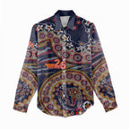 Adelaide Crows NAIDOC Week 2026 Women Casual Shirt Australian Aboriginal Dot Art Dreamtime Pattern Style