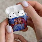 Brisbane Lions NAIDOC Week 2026 AirPods Case Australian Aboriginal Dot Art Dreamtime Pattern Style