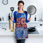 Brisbane Lions NAIDOC Week 2026 Apron Australian Aboriginal Dot Art Dreamtime Pattern Style