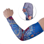 Brisbane Lions NAIDOC Week 2026 Arm Sleeves Australian Aboriginal Dot Art Dreamtime Pattern Style