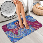 Brisbane Lions NAIDOC Week 2026 Bathroom Set Australian Aboriginal Dot Art Dreamtime Pattern Style