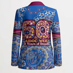 Brisbane Lions NAIDOC Week 2026 Blazer Australian Aboriginal Dot Art Dreamtime Pattern Style