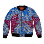Brisbane Lions NAIDOC Week 2026 Bomber Jacket Australian Aboriginal Dot Art Dreamtime Pattern Style