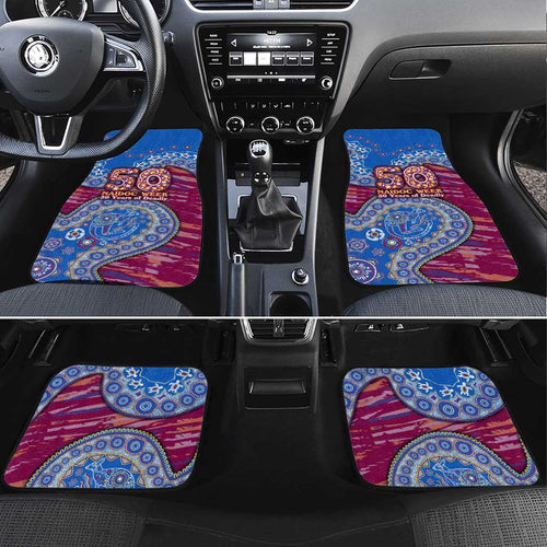 Brisbane Lions NAIDOC Week 2026 Car Mats Australian Aboriginal Dot Art Dreamtime Pattern Style