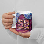 Brisbane Lions NAIDOC Week 2026 Ceramic Mug Australian Aboriginal Dot Art Dreamtime Pattern Style
