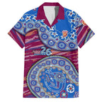 Brisbane Lions NAIDOC Week 2026 Family Matching Mermaid Dress and Hawaiian Shirt Australian Aboriginal Dot Art Dreamtime Pattern Style