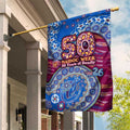 Brisbane Lions NAIDOC Week 2026 Garden Flag Australian Aboriginal Dot Art Dreamtime Pattern Style