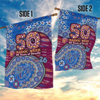 Brisbane Lions NAIDOC Week 2026 Garden Flag Australian Aboriginal Dot Art Dreamtime Pattern Style