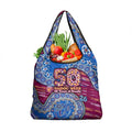 Brisbane Lions NAIDOC Week 2026 Grocery Bag Australian Aboriginal Dot Art Dreamtime Pattern Style
