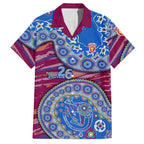 Brisbane Lions NAIDOC Week 2026 Hawaiian Shirt Australian Aboriginal Dot Art Dreamtime Pattern Style