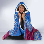 Brisbane Lions NAIDOC Week 2026 Hooded Blanket Australian Aboriginal Dot Art Dreamtime Pattern Style