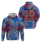 Brisbane Lions NAIDOC Week 2026 Hoodie Australian Aboriginal Dot Art Dreamtime Pattern Style
